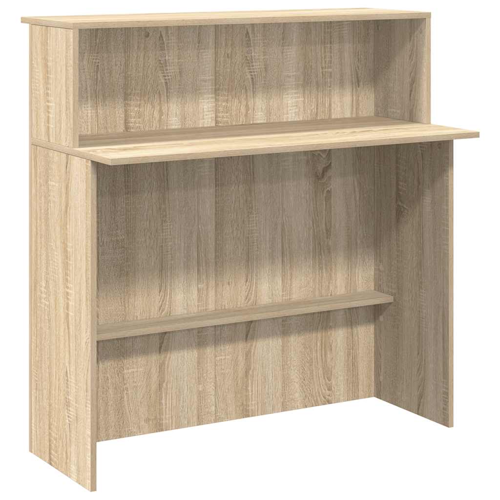 Recepcijski stol Sonoma hrast 100x50x103,5 cm Konstruirano drvo