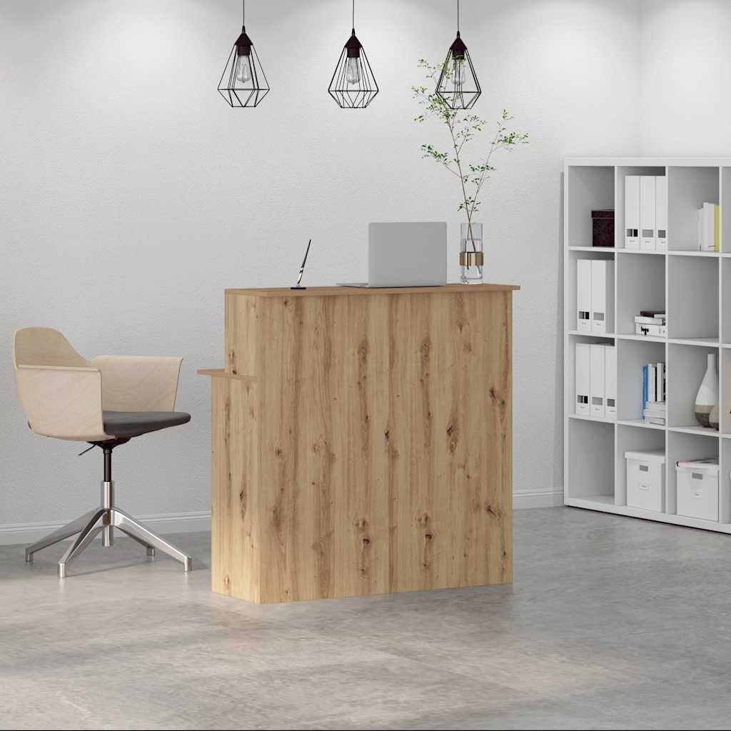 Recepcijski stol 100x50x103,5 cm od konstruiranog drva