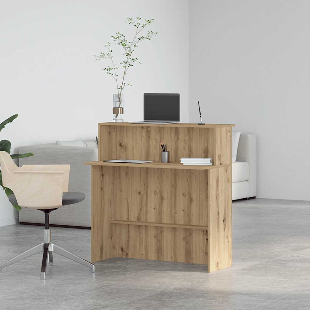 Recepcijski stol 100x50x103,5 cm od konstruiranog drva