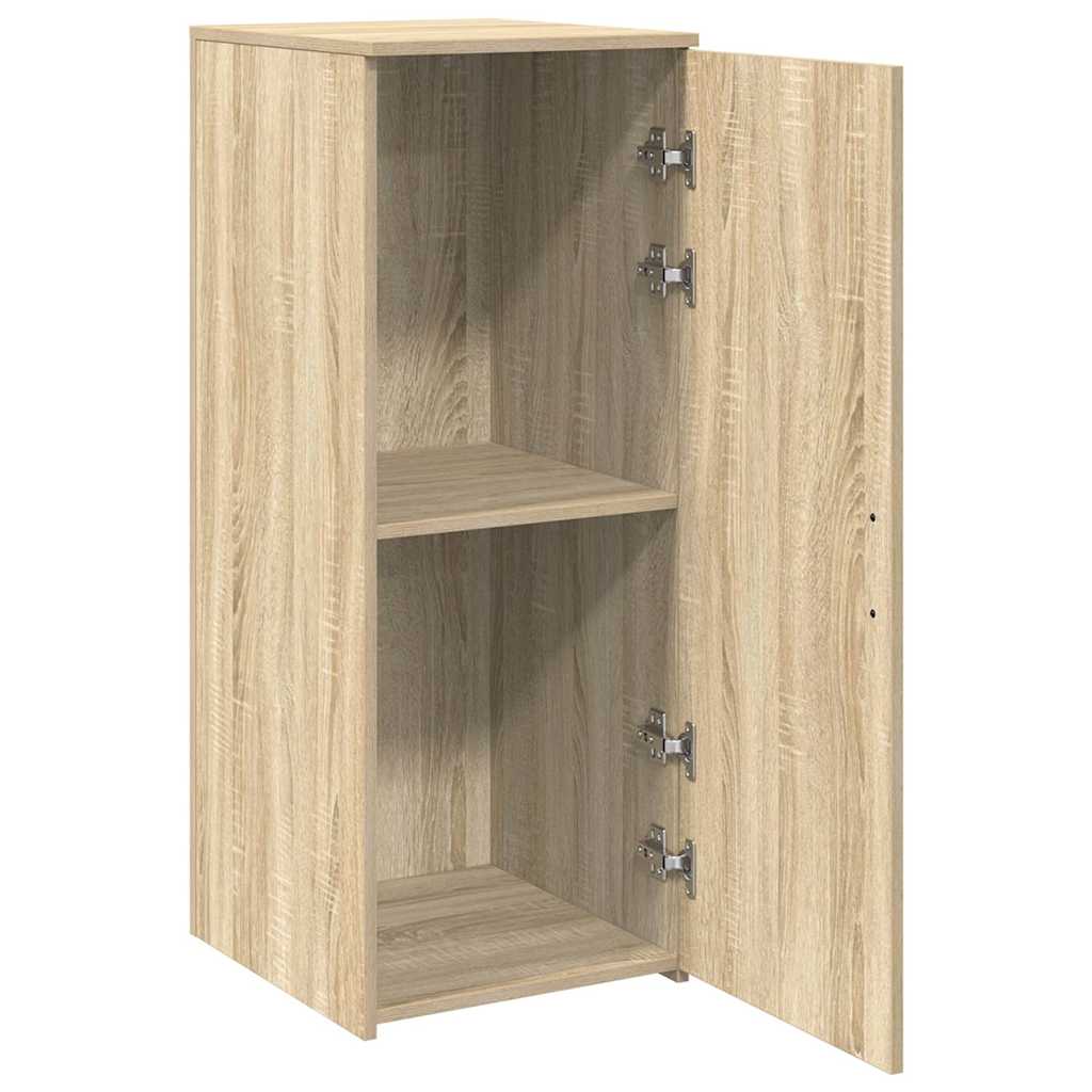 Ormarić za pohranu boja hrasta sonome 40x45x103,5 cm drveni