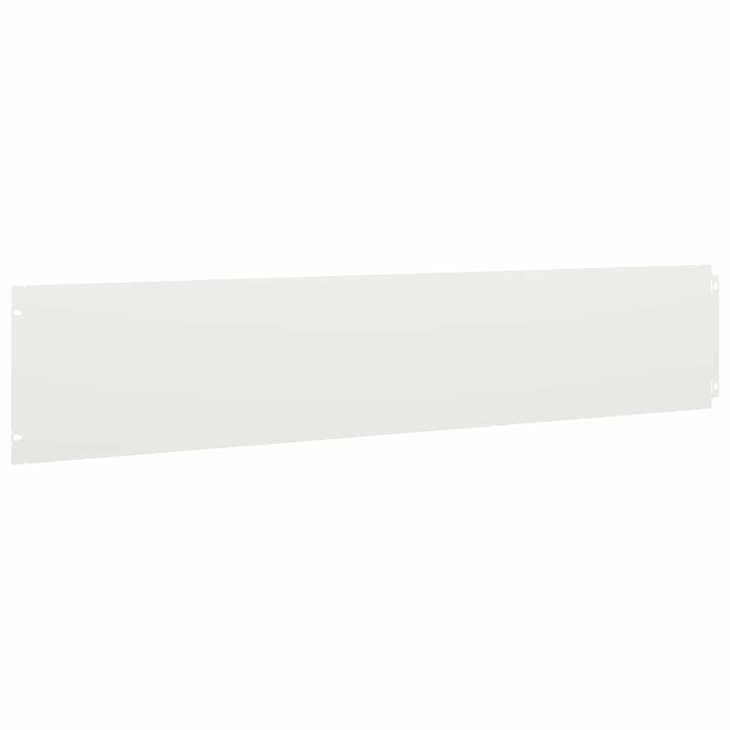 Rubovi za travnjak 30 kom Bijeli 20x103 cm Hladno valjani čelik
