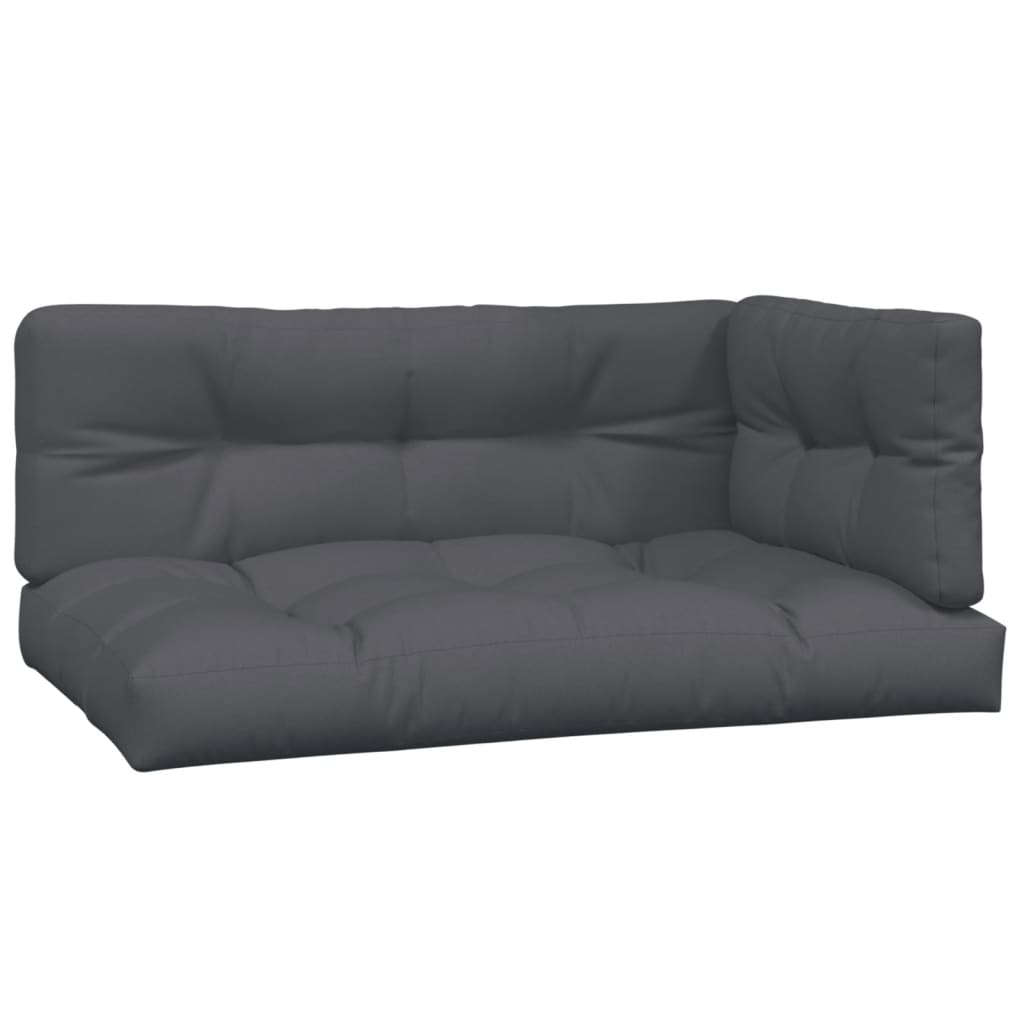 2-dijelna set vrtnih sofa od paleta s jastucima od drva bagrema