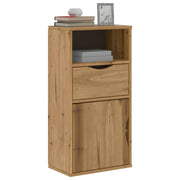 Bočni ormarić s ladicom ODDA 40x24x79 cm puno drvo bor