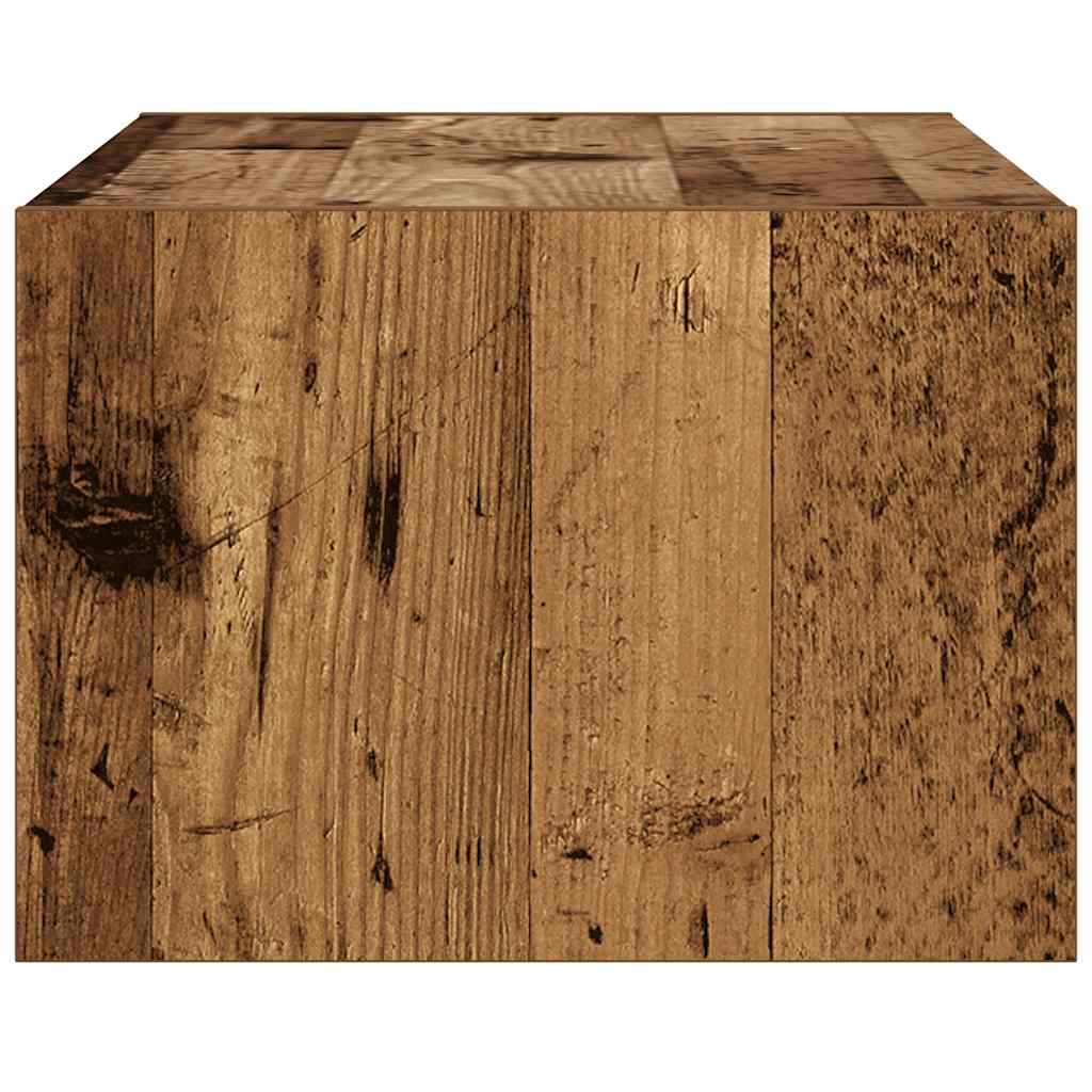 TV ormarići s LED svjetlima 2 kom boja drva 75x35,5x25 cm