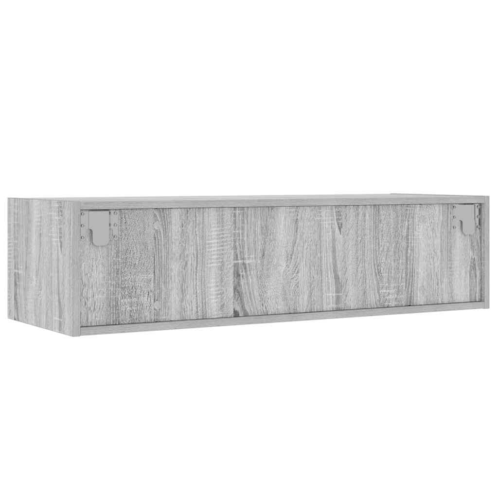 TV ormarić s LED svjetlima boja hrasta sonome 100X35,5x25 cm