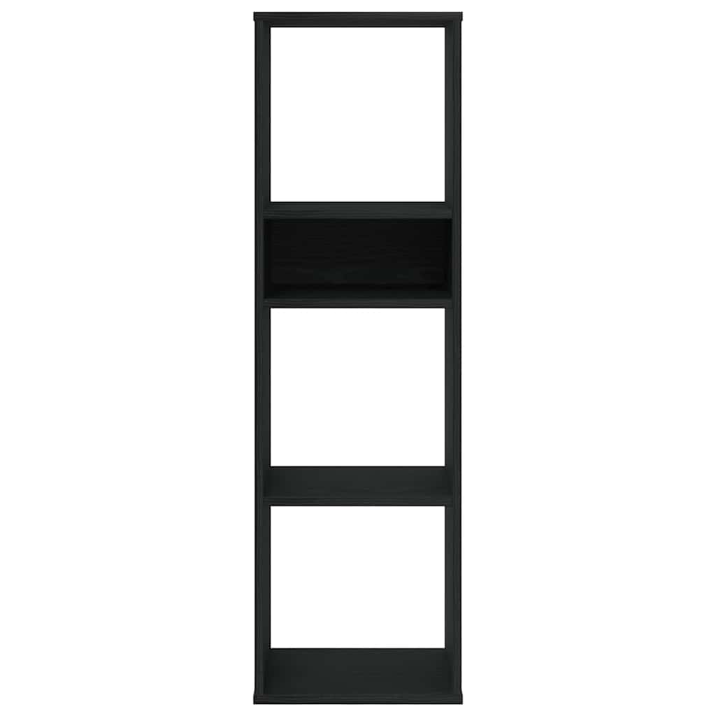 Ormarić za knjige crni 34x31x112 cm od konstruiranog drva
