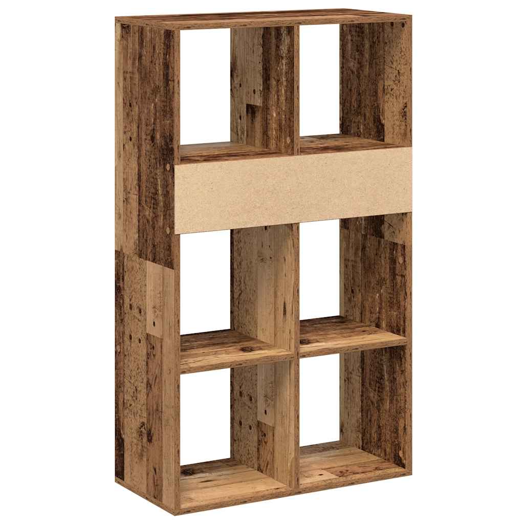 Ormarić za knjige boja drva 66x31x112 cm konstruirano drvo