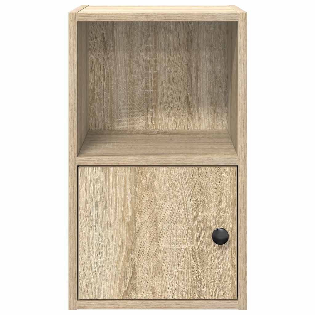 Regal za knjige boja hrasta 31x24x52 cm od konstruiranog drva