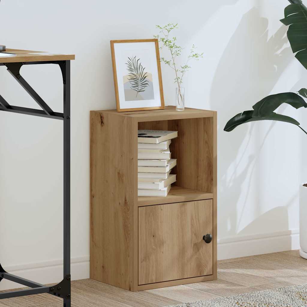 Regal za knjige boja hrasta 31x24x52 cm konstruirano drvo