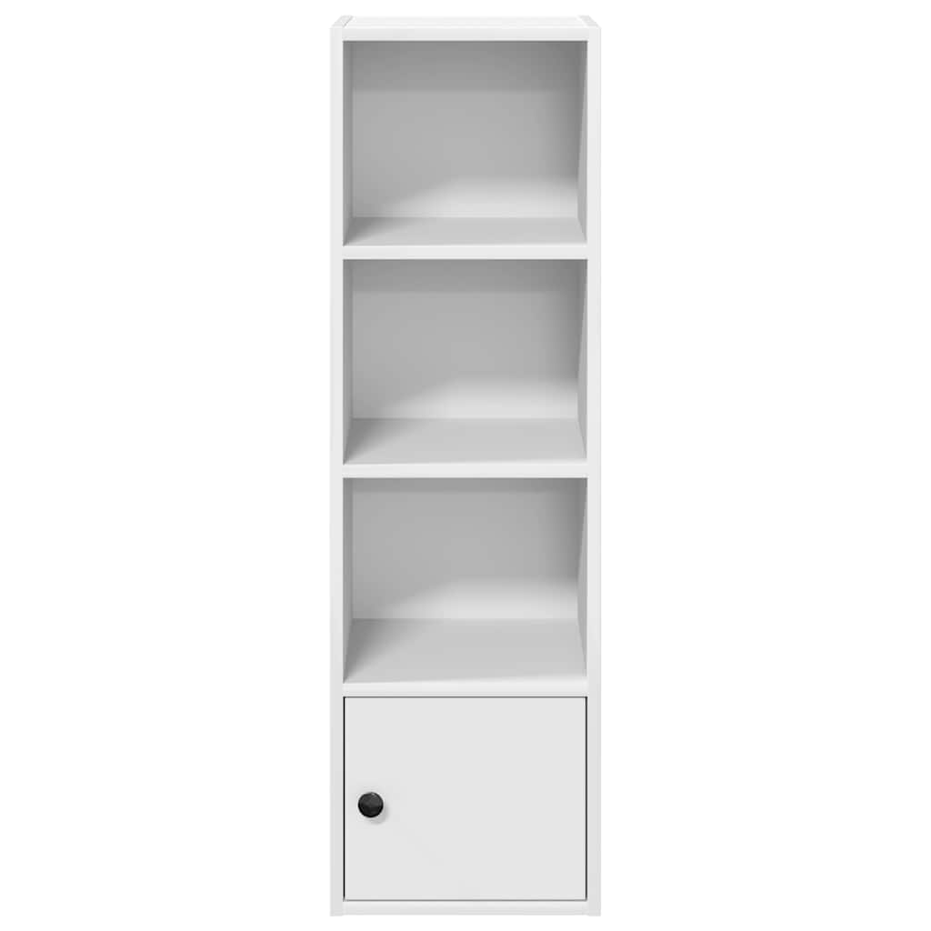 Regal za knjige bijeli 31x24x102 cm konstruirano drvo