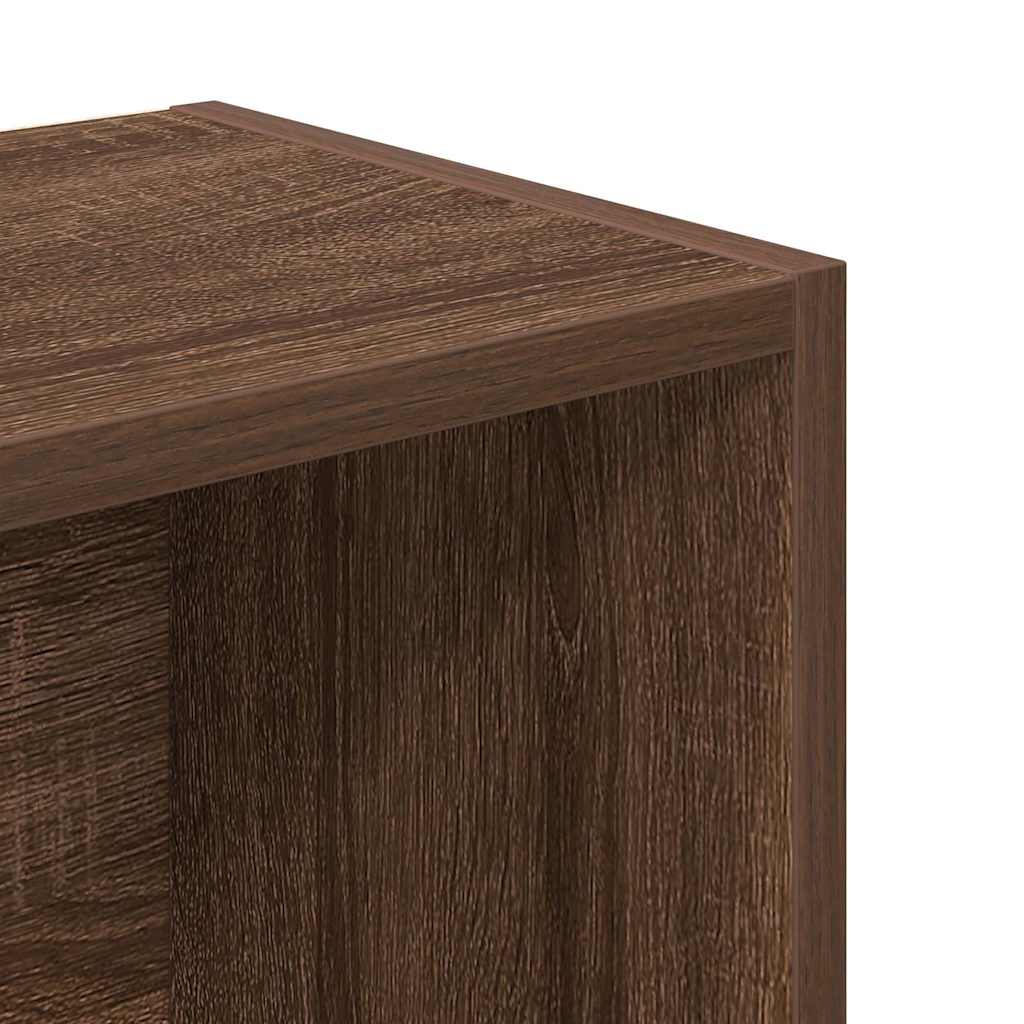 Regal za knjige boja hrasta 31x24x102 cm od konstruiranog drva