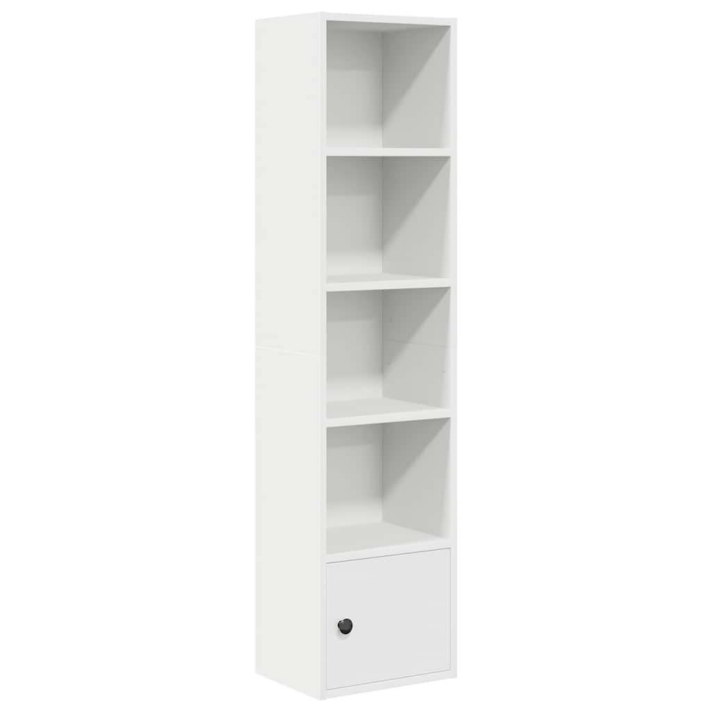 Regal za knjige bijeli 31x24x127 cm od konstruiranog drva