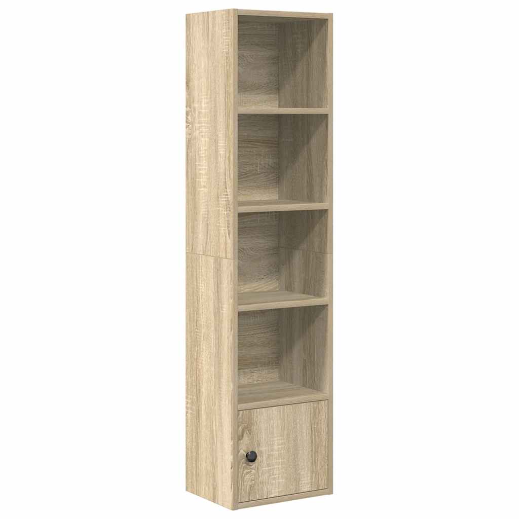 Regal za knjige boja hrasta 31x24x127 cm od konstruiranog drva