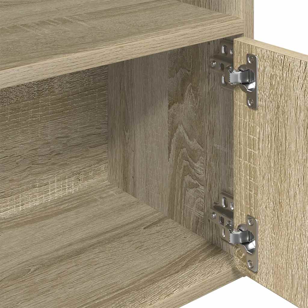 Regal za knjige boja hrasta 31x24x127 cm od konstruiranog drva