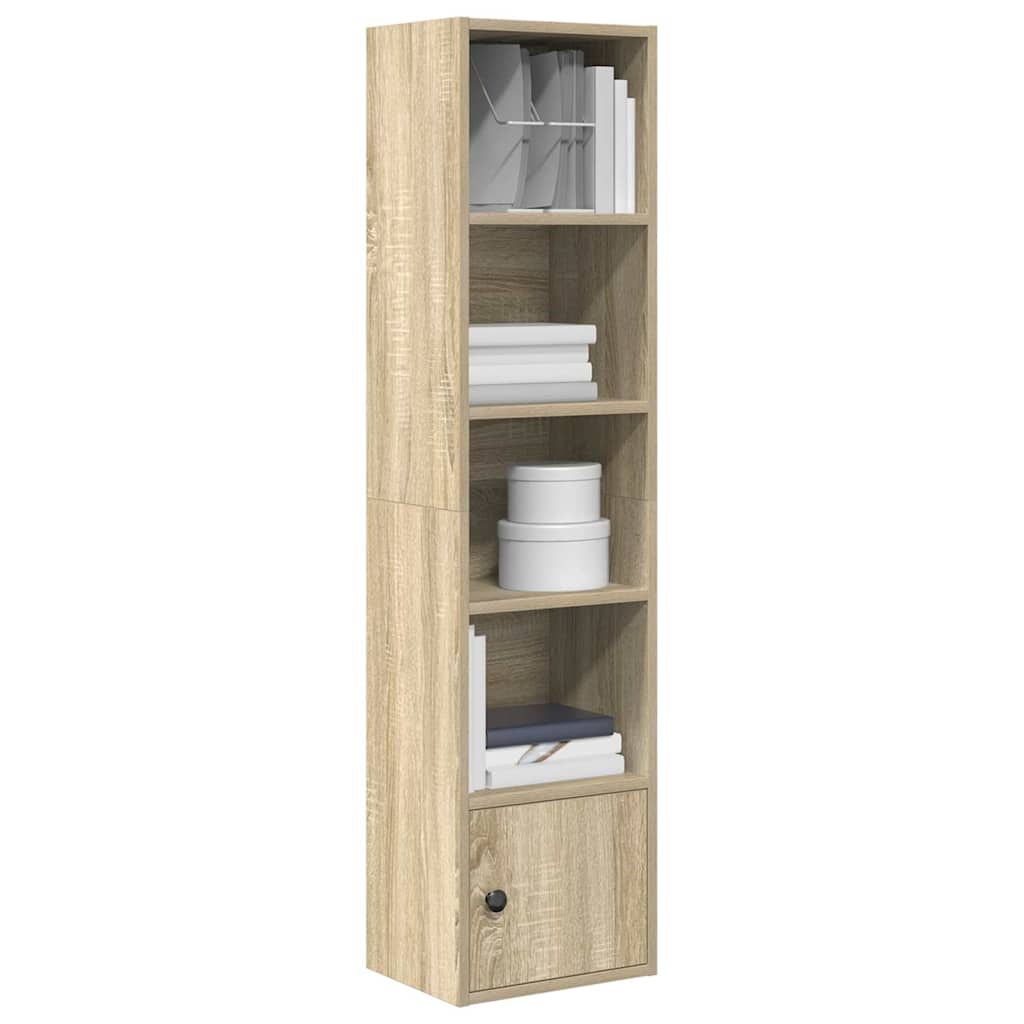 Regal za knjige boja hrasta 31x24x127 cm od konstruiranog drva