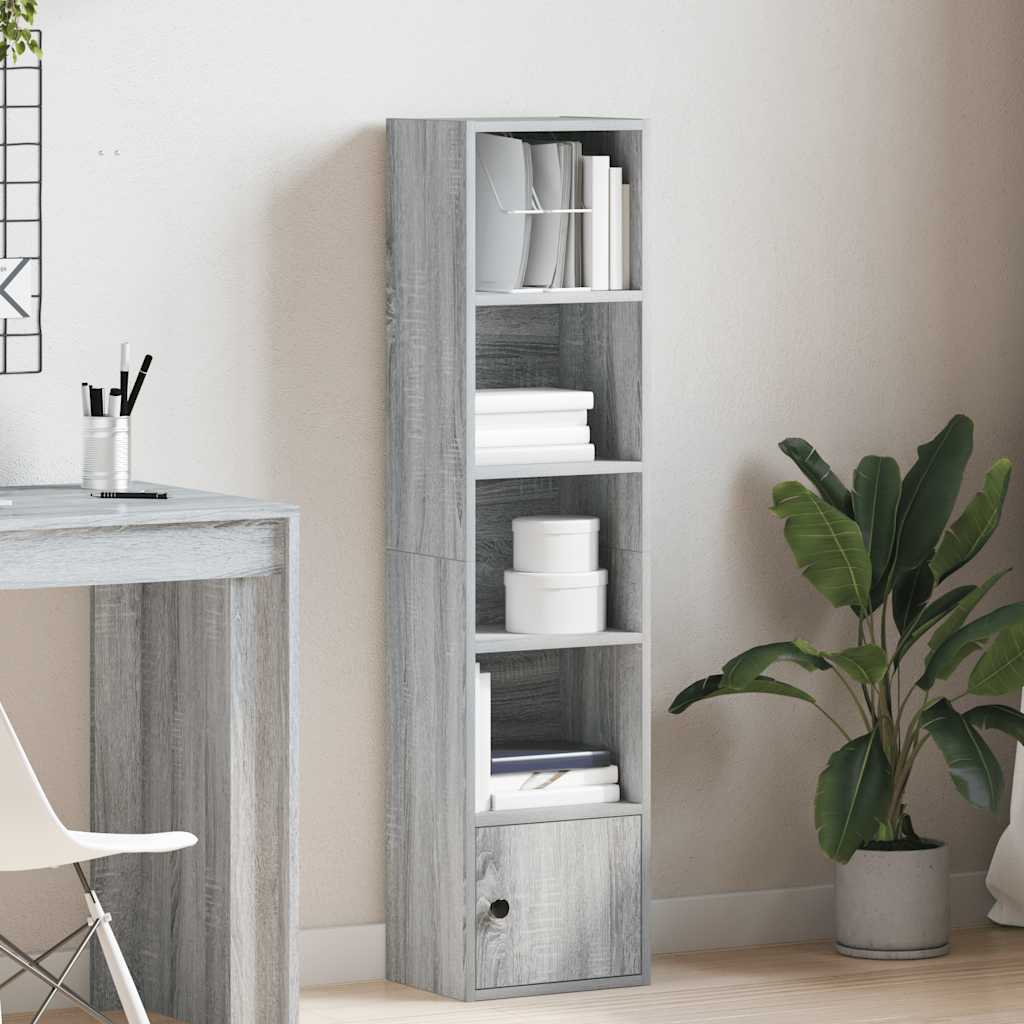 Regal za knjige boja hrasta 31x24x127 cm konstruirano drvo