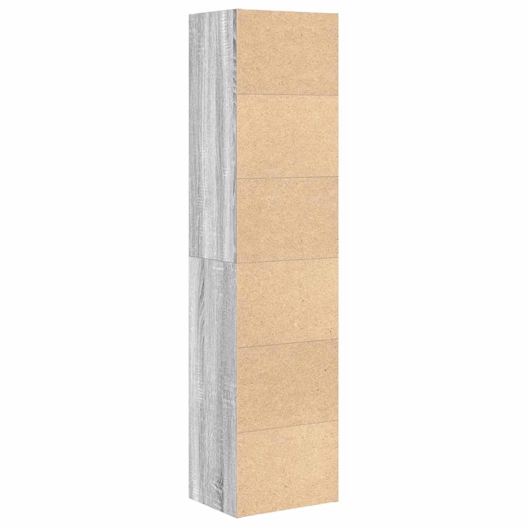 Regal za knjige boja hrasta 31x24x127 cm konstruirano drvo