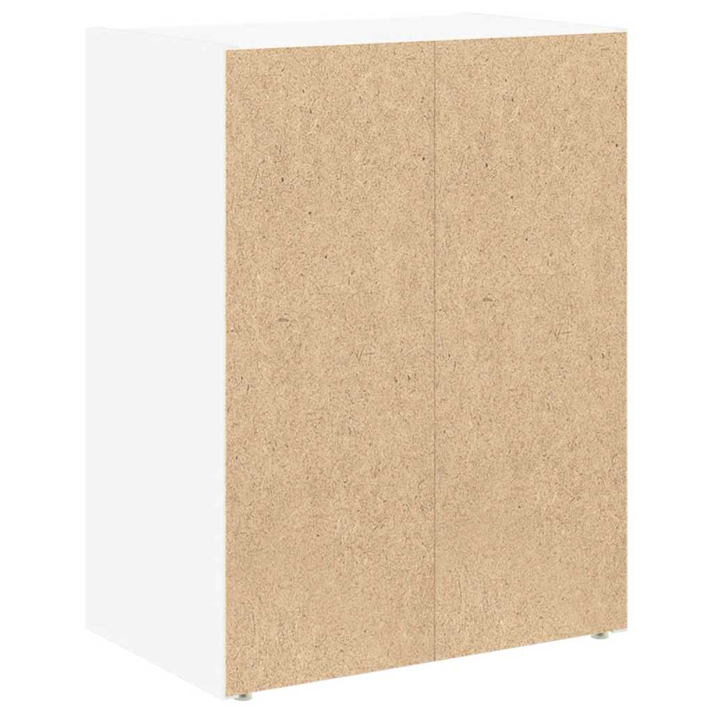 Regal za knjige bijeli 40x24x52 cm od konstruiranog drva