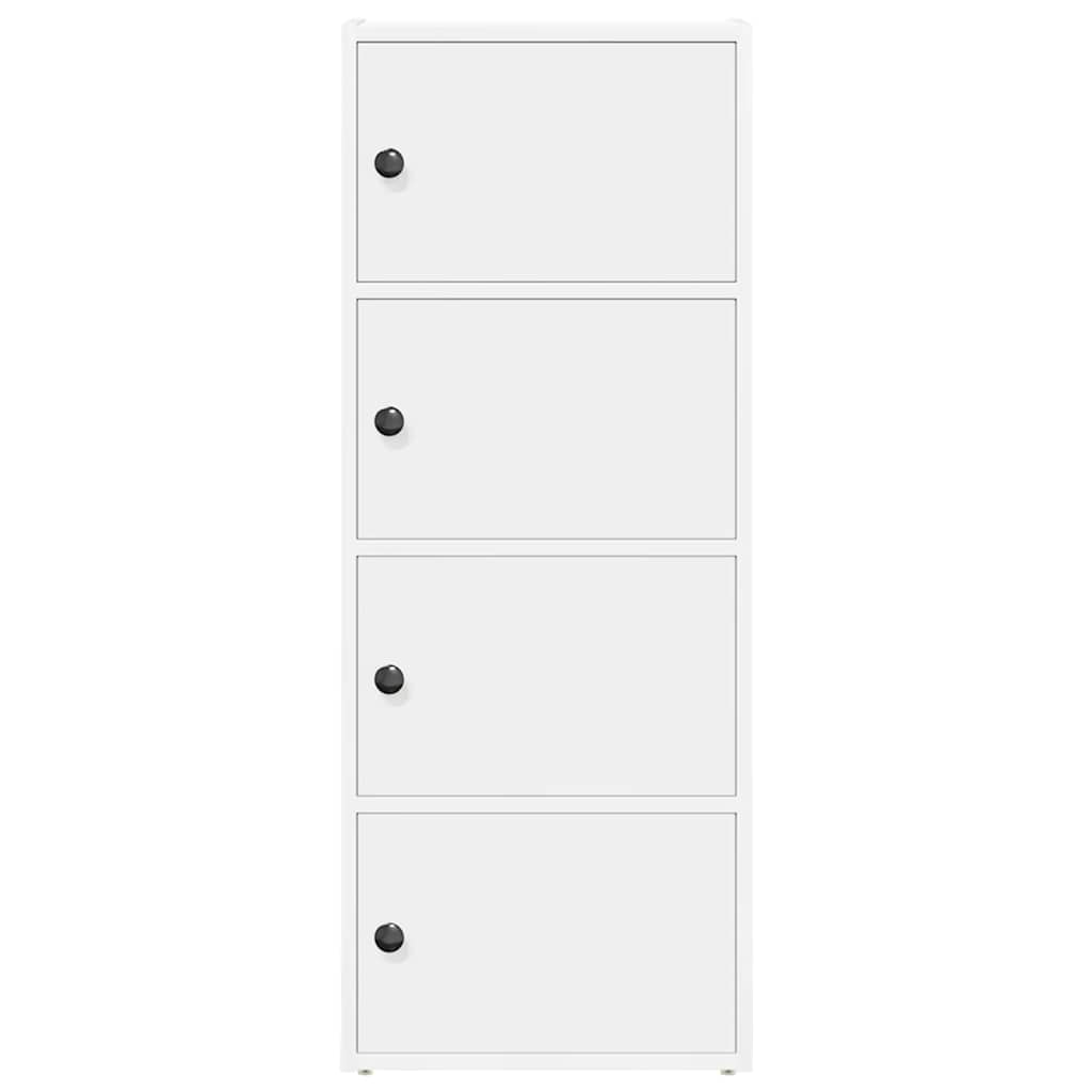 Regal za knjige bijeli 40x24x102 cm konstruirano drvo