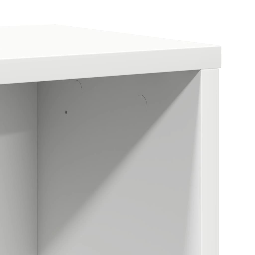 Polica za knjige bijela 60x24x76,5 cm izrađeno drvo