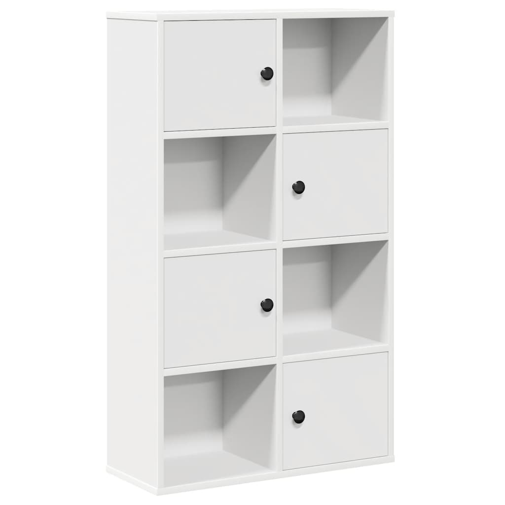 Regal za knjige bijeli 60x24x101,5 cm konstruirano drvo