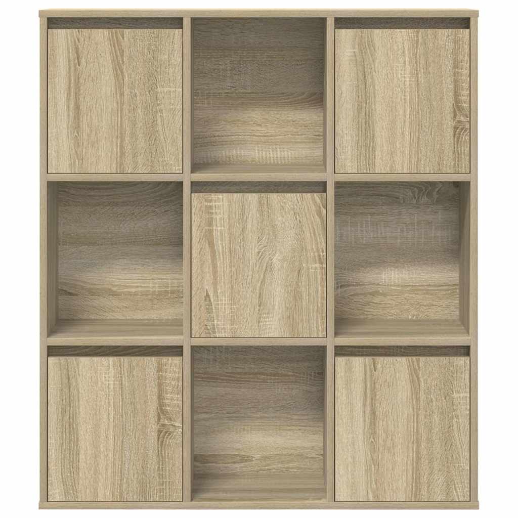 Regal za knjige boja hrasta 89x24x101,5cm od konstruiranog drva