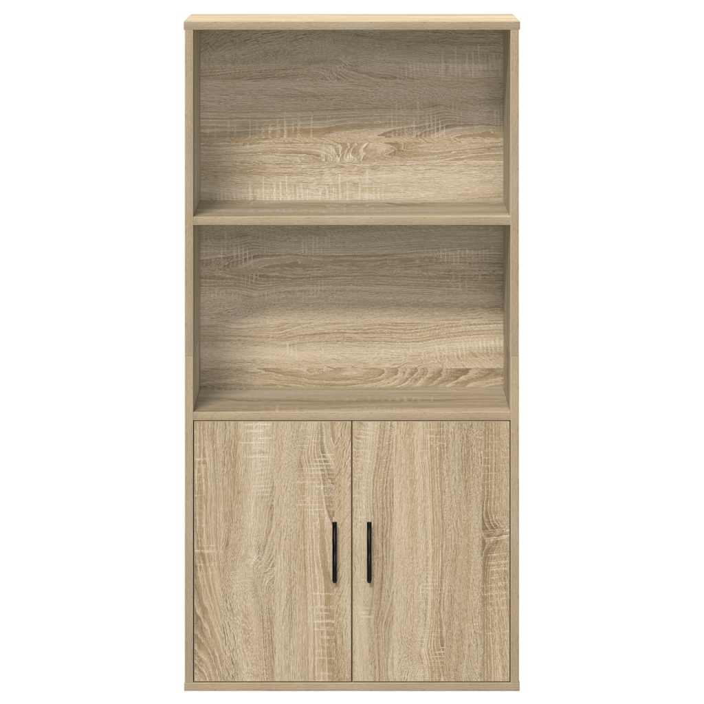 Regal za knjige boja hrasta 60x24x120 cm od konstruiranog drva
