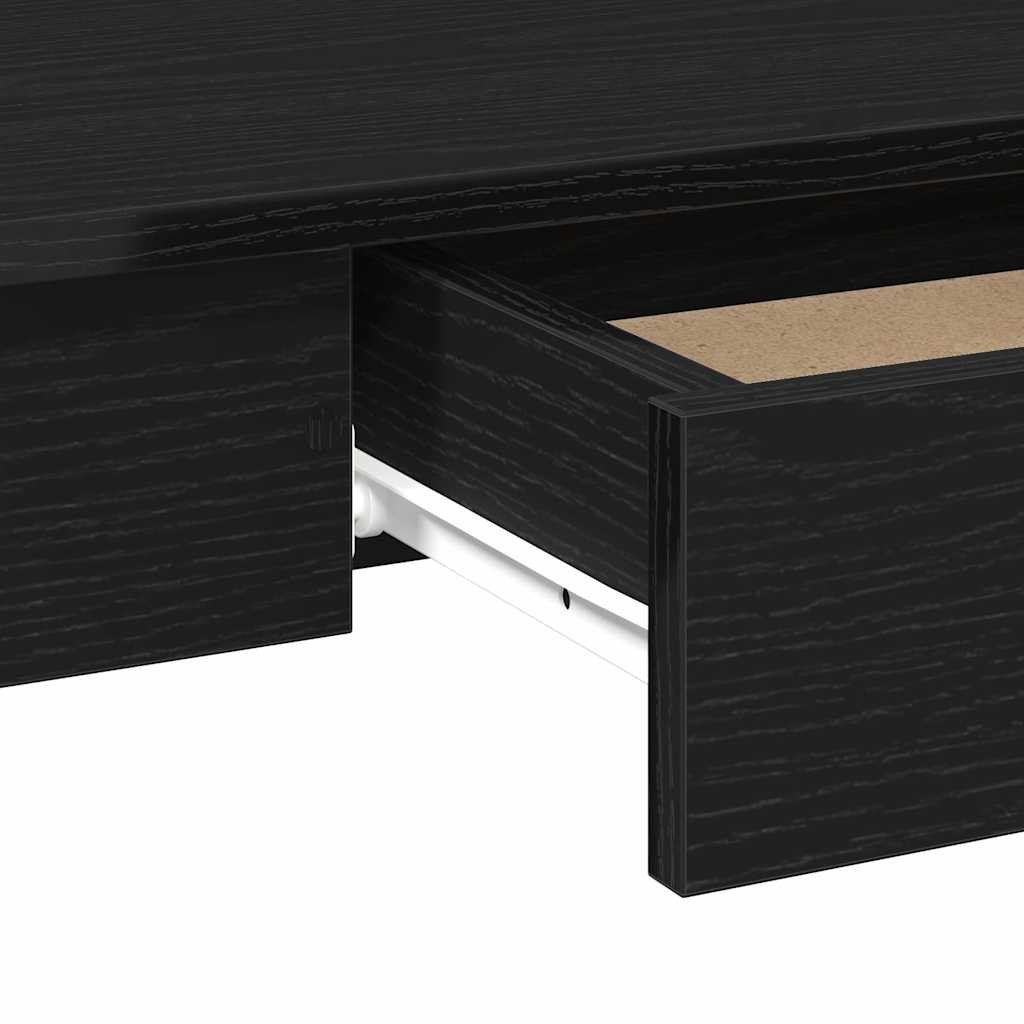 Radni stol crni 100x45x75 cm od konstruiranog drva