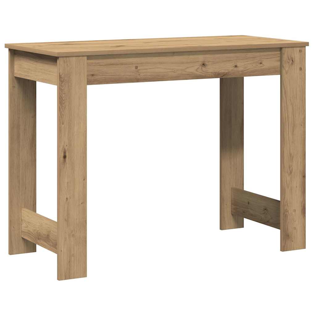 Radni stol boja hrasta artisan 100x45x75 cm konstruirano drvo