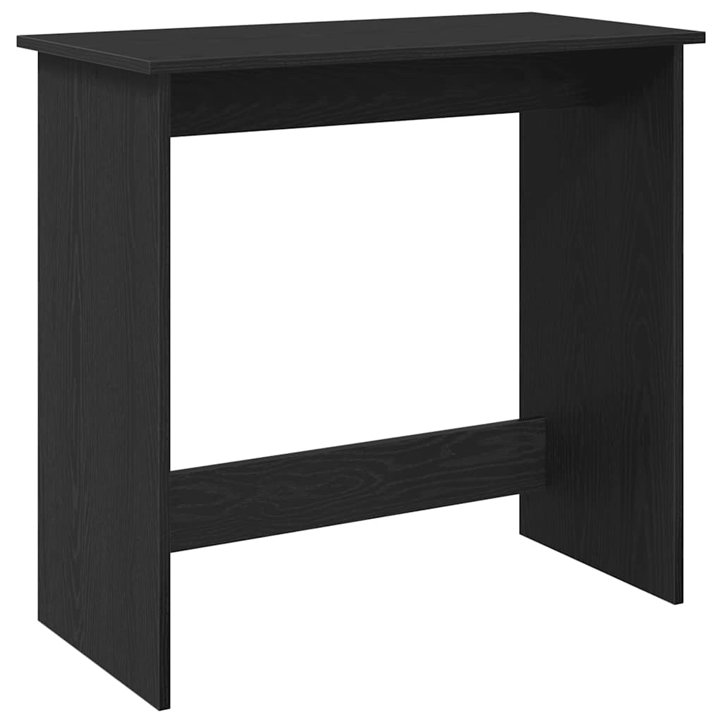 Radni stol crni 80 x 40 x 75 cm od iverice