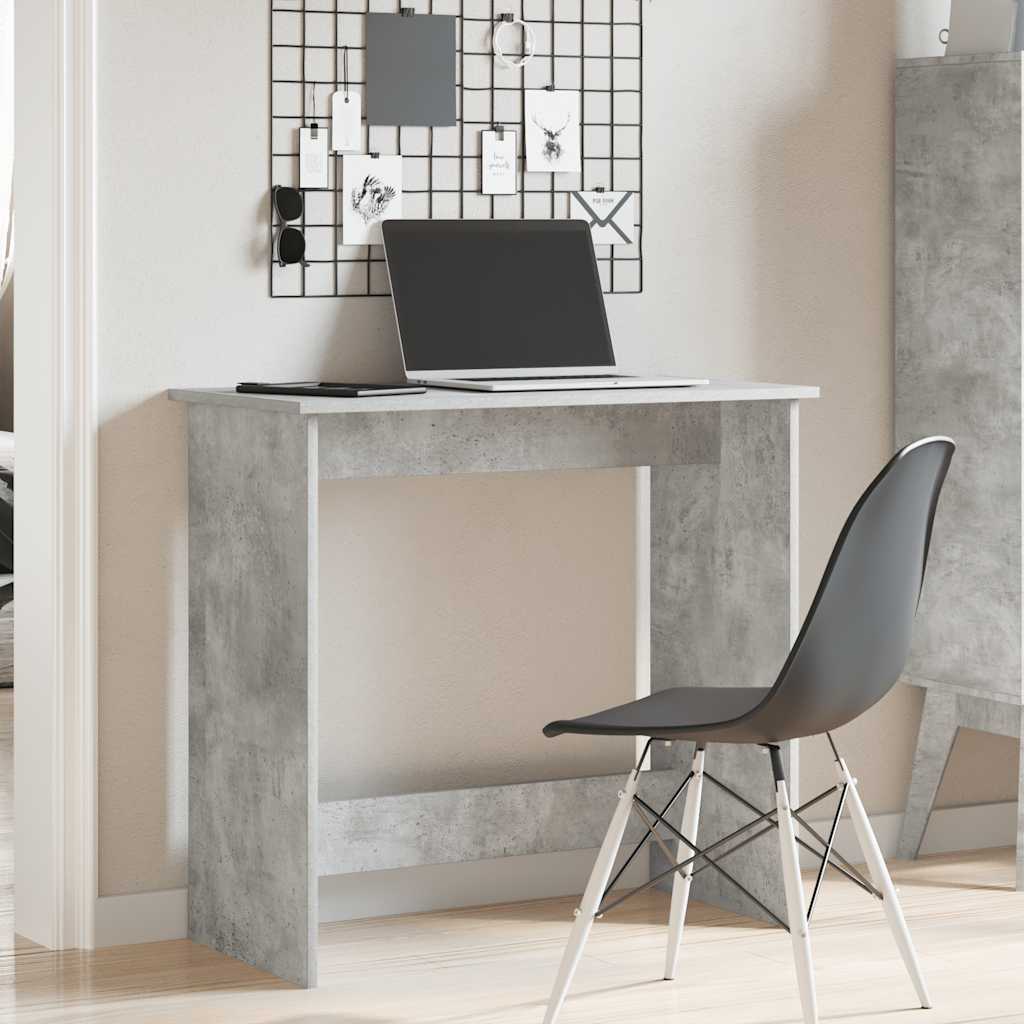 Radni stol siva boja betonai 80 x 40 x 75 cm od iverice