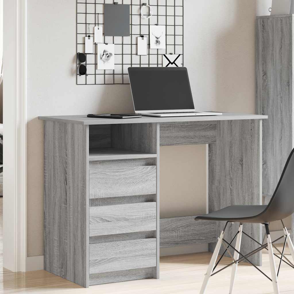 Radni stol boja hrasta sonome 102x50x75 cm konstruirano drvo