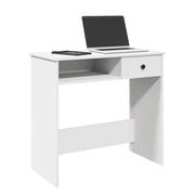 Radni stol bijeli 80 x 40 x 75 cm od iverice