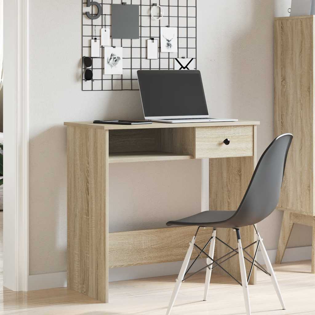 Radni stol boja hrasta sonome 80 x 40 x 75 cm od iverice