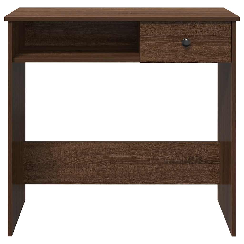 Radni stol boja smeđeg hrast 80x40x75 cm od konstruiranog drvo