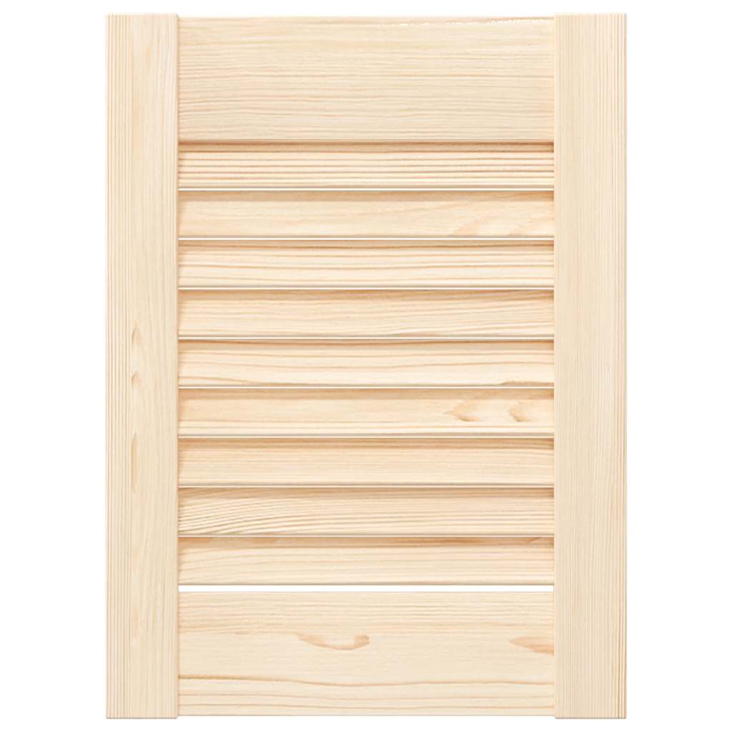 Vrata za ormarić Louvred dizajn 2 kom 39,5x29,5cm puno drvo bor