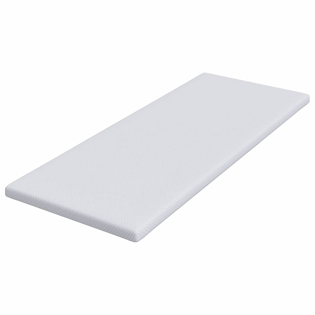 Nadmadrac od memorijske pjene 70 x 200 cm Thick Mekano Bijela