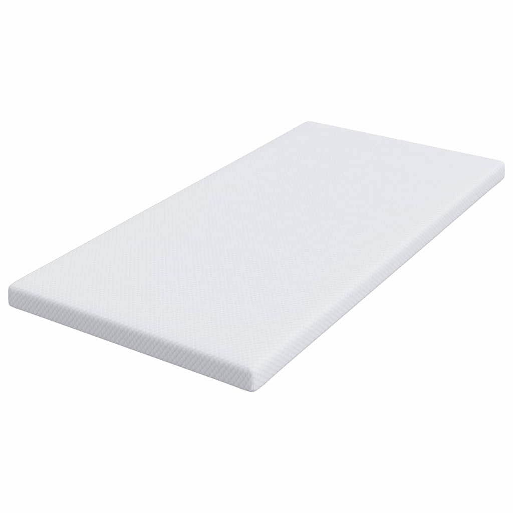 Nadmadrac od memorijske pjene 100 x 200 cm Thick Mekano Bijela