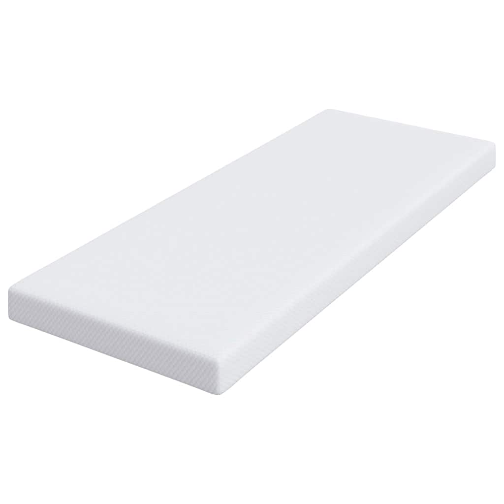 Nadmadrac od memorijske pjene 70 x 200 cm Thick Mekano Bijela