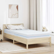Madrac Srednje tvrdo 90 x 190 cm Bijelo