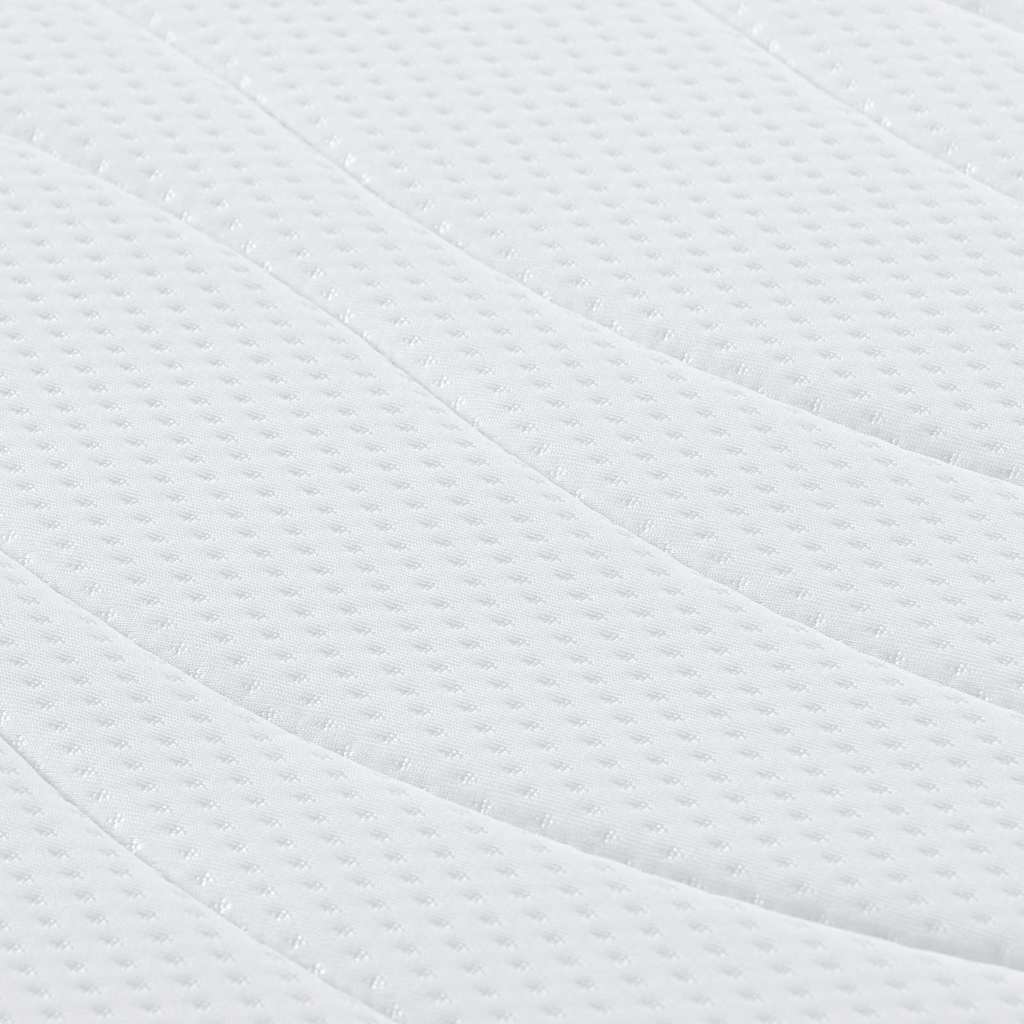 Madrac Bijelo 120 x 200 cm Žakar tkanina