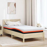 Madrac Bijela i crna 90 x 200 cm Žakar tkanina
