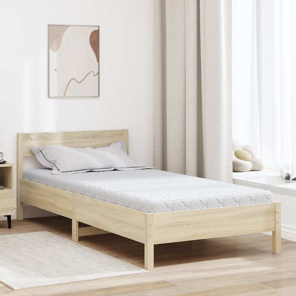 Madrac Bijelo 90 x 190 cm Žakar tkanina