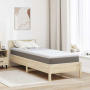 Kokosni nadmadrac Bijelo 70 x 200 cm Žakar tkanina