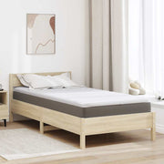 Nadmadrac Bijelo 90 x 190 cm Pleteno platno
