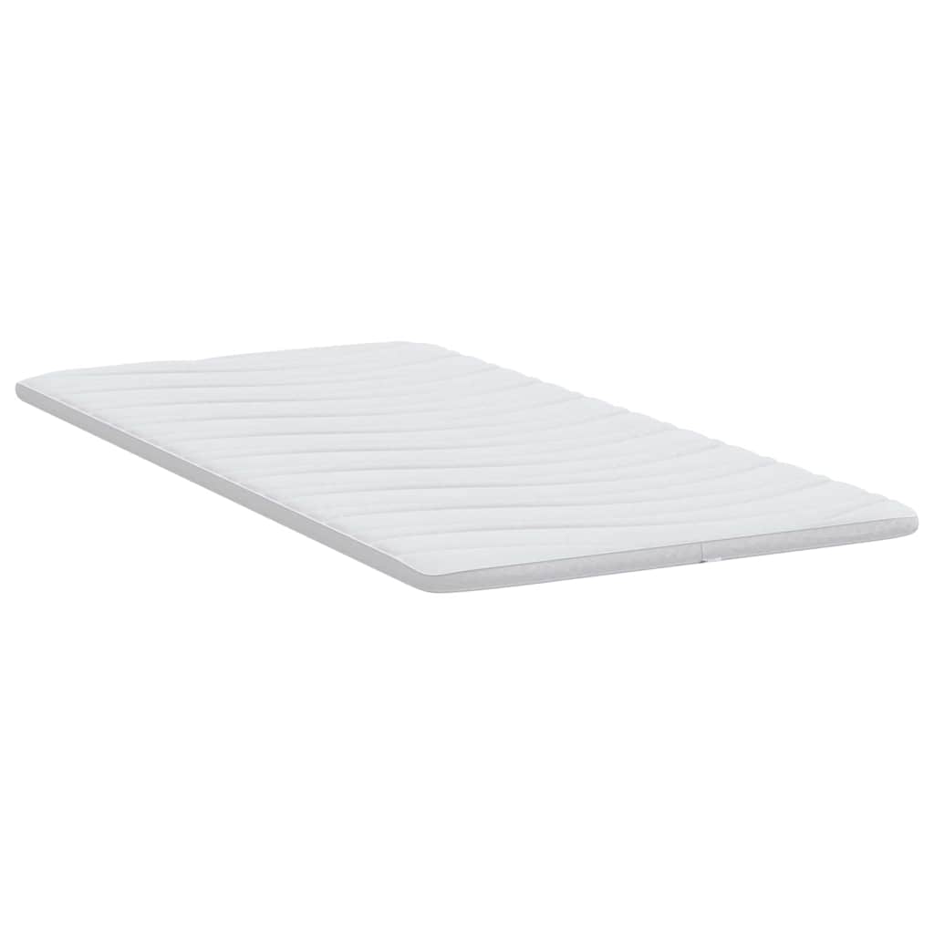 Nadmadrac Bijelo 90 x 190 cm Pleteno platno