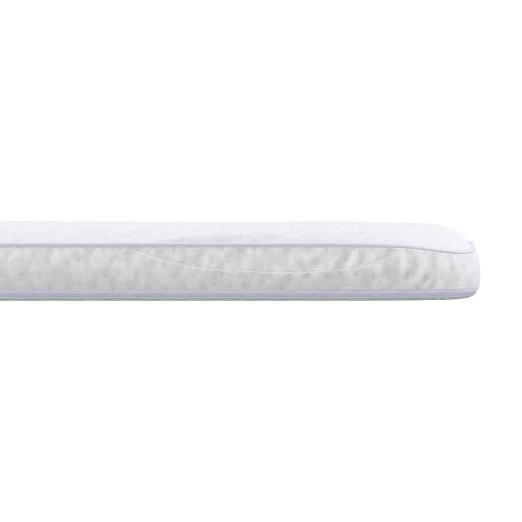 Nadmadrac Bijelo 90 x 190 cm Pleteno platno