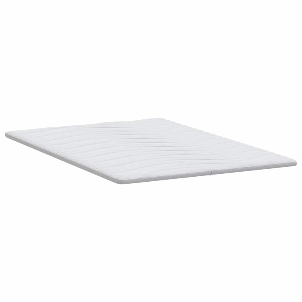 Nadmadrac Bijelo 140 x 200 cm Pleteno platno