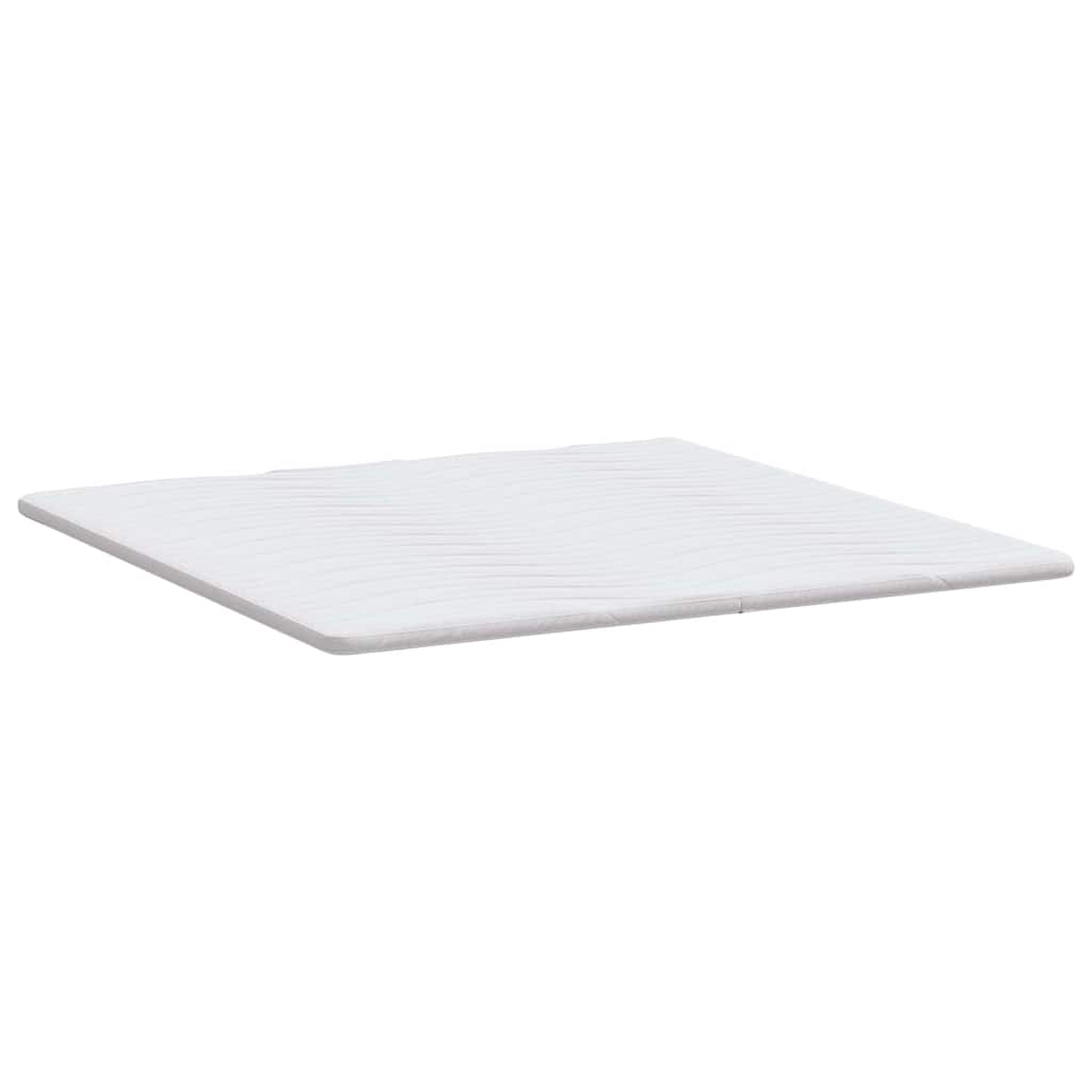 Nadmadrac Bijelo 180 x 200 cm Pleteno platno