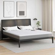 Nadmadrac Bijelo 200 x 200 cm Pleteno platno